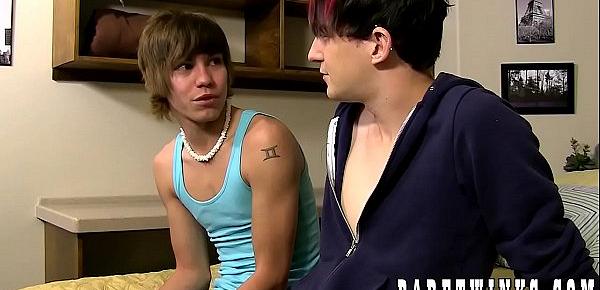  Emo twinks Andy Kay and Scott Alexander bare fuck and cum